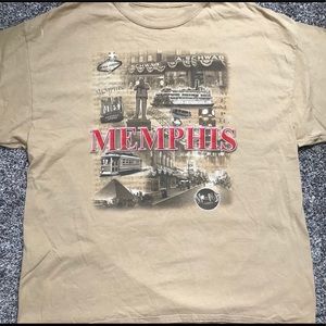 Vintage Memphis Tourism Tee